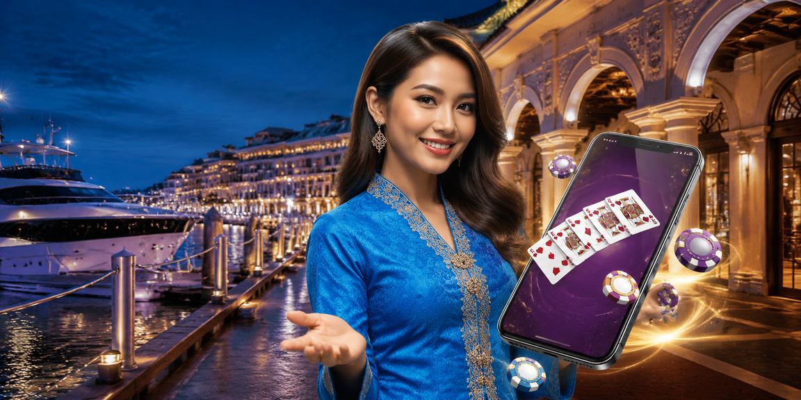 Pemain permainan kad berbaju kurung di Malaysia dalam suasana yang selesa